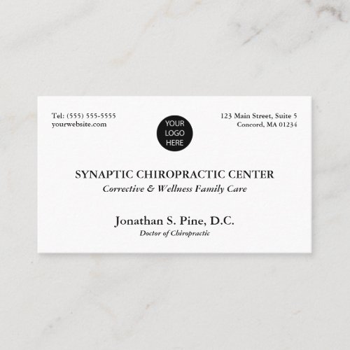 Traditional Layout Your Logo Appointment Cards