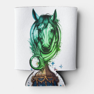 Traditional Lucky Horseshoe Can Cooler