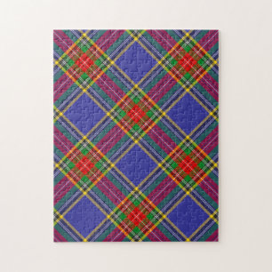 Traditional Macbeth Clan Tartan Scottish Jigsaw Puzzle