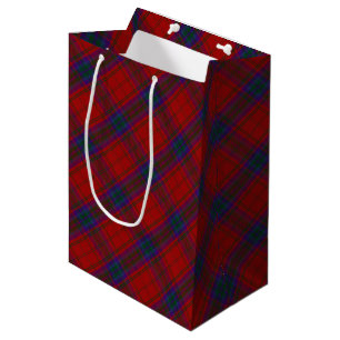 Traditional MacDougall Vestiarium Plaid Medium Gift Bag