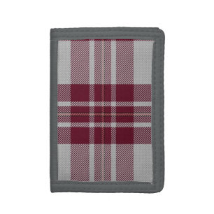 Traditional MacGregor Dress Tartan Plaid Trifold Wallet