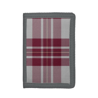 Traditional MacGregor Dress Tartan Plaid Trifold Wallet