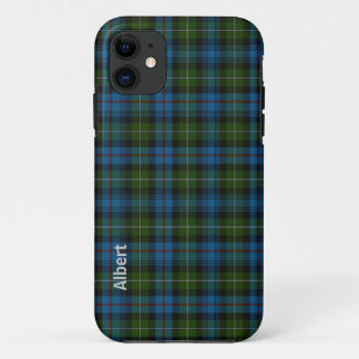 Traditional MacKenzie Tartan Plaid Custom iPhone 11 Case