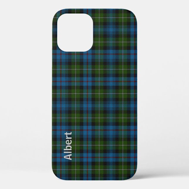 Traditional MacKenzie Tartan Plaid Custom Case-Mate iPhone Case (Back)