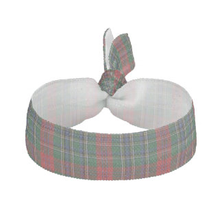 Traditional MacLean Tartan Plaid Head Band Hair Tie