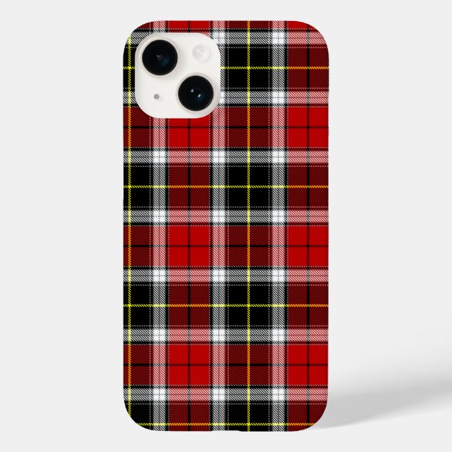 Traditional Macpherson Clan Plaid Tartan Case-Mate iPhone Case (Back)
