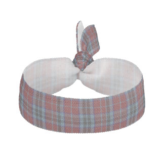 Traditional MacTavish Tartan Plaid Head Band Ribbon Hair Tie
