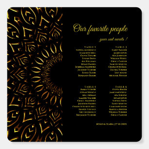 Traditional mandala classic elegant luxury seat ch foam board