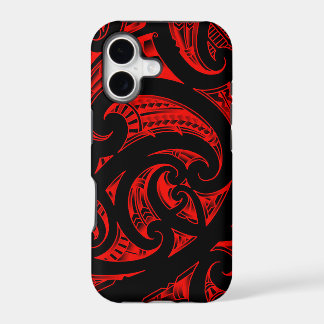 Traditional Maori Kirituhi art from New-Zealand iPhone 17 Case
