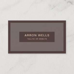 Traditional Masculine Professional  Business card