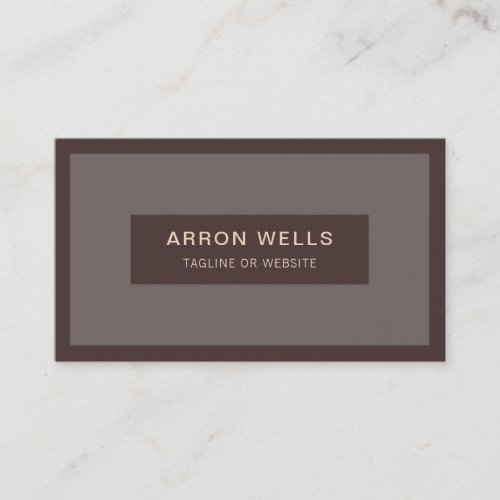 Traditional Masculine Professional  Business card