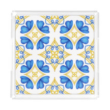 Traditional Mediterranean Portuguese Azulejo