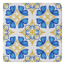 Traditional Mediterranean Portuguese Azulejo