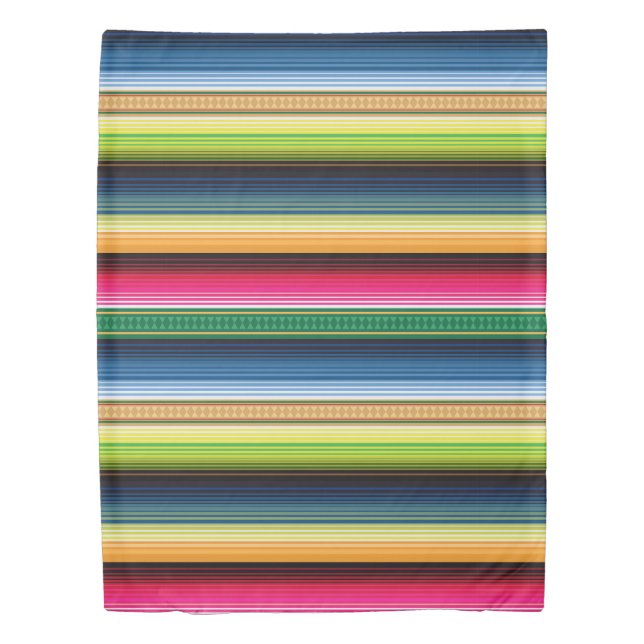 Traditional Mexican Blanket Serape (Front)
