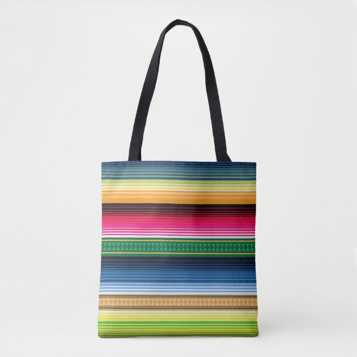 serape tote bag