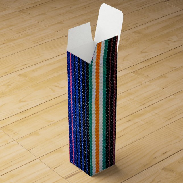 Traditional Mexican Fiesta Wine Box (Opened)