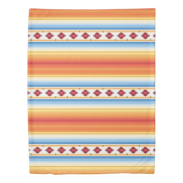 Traditional Mexican Serape Blanket Pattern (Front)