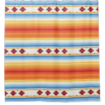 Traditional Mexican Serape Blanket