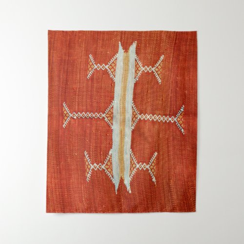 Traditional Moroccan Berber Symbol old art Tapestry