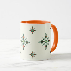 Traditional Moroccan Embroidery Fassi Embroidery Mug
