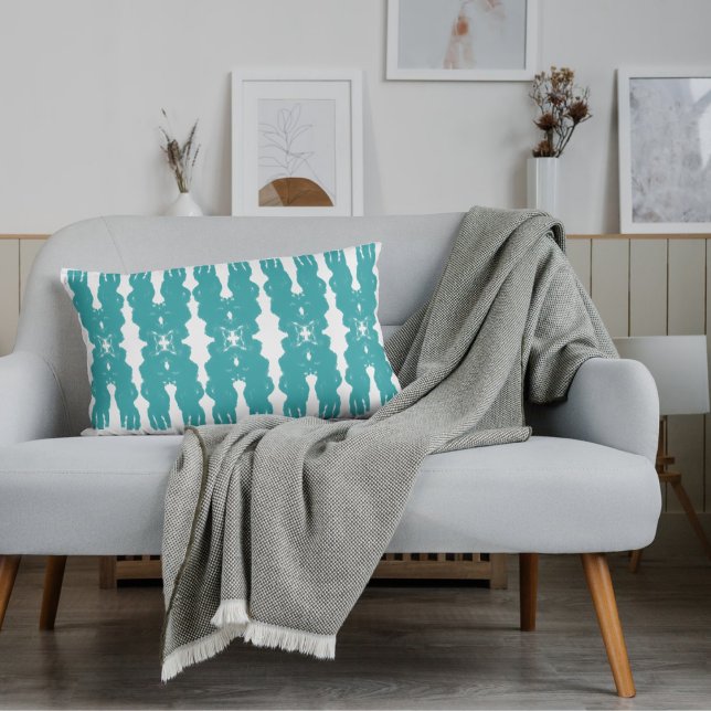 traditional moroccan modern stripe vertical repeat lumbar pillow (Creator Uploaded)