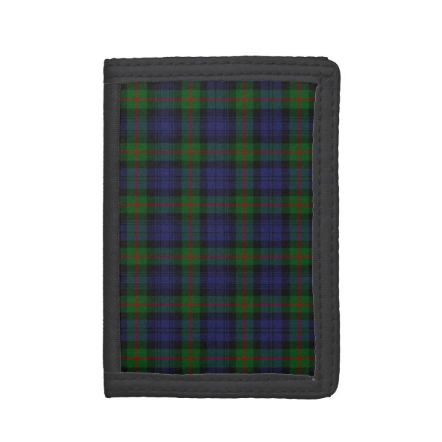 Traditional Murray Tartan Plaid Wallet (Front Vertical)