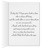 Traditional Nativiy of Christ Cards (Inside (Right))