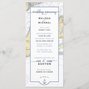 Modern Yet Traditional Wedding Programs Zazzle