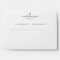 Traditional Nautical Wedding | Martha's Vineyard Envelope