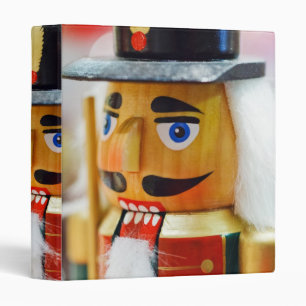 Traditional Nutcracker 3 Ring Binder