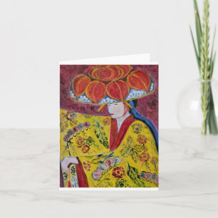 Traditional Okinawan Dancer 2 Card