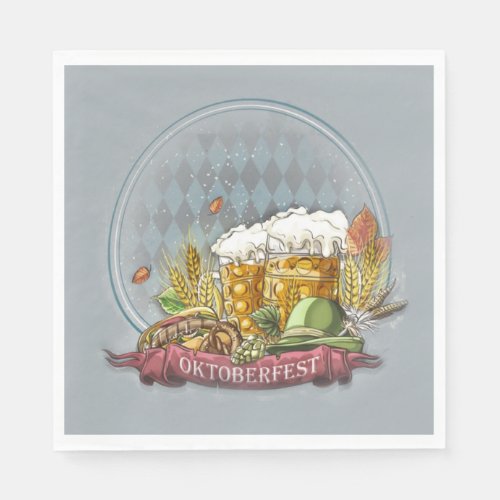 Traditional Oktoberfest Napkins