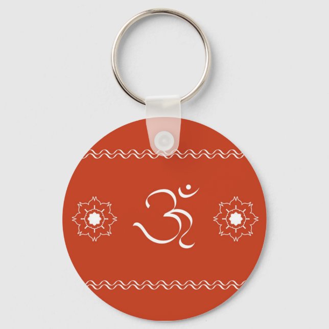 Traditional OM - Keychain (Front)