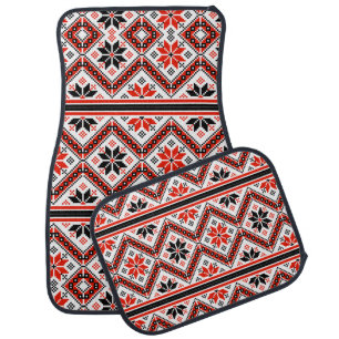 Traditional Ornament Car Floor Mat