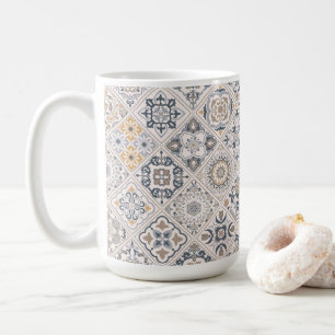 Traditional ornament Portuguese and Spanish Boho Coffee Mug