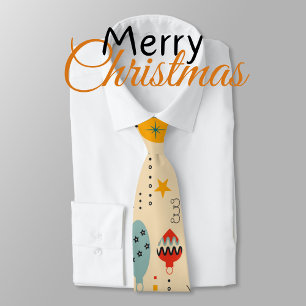 Traditional ornamets Pretty beige pattern Retro Neck Tie