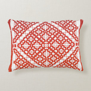 Traditional ornate mexican talavera. Modern design Accent Pillow