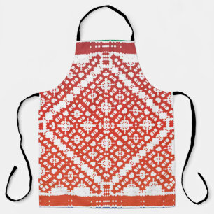 Traditional ornate mexican talavera. Modern design Apron