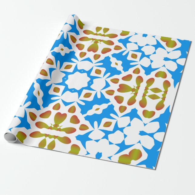 Traditional ornate mexican talavera. Universal des Wrapping Paper (Unrolled)