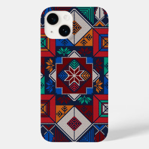 Traditional Palestine Embroidery tatreez  colorful Case-Mate iPhone 14 Case