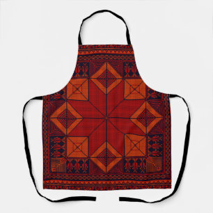 Traditional Palestine Embroidery tatreez Pattern Apron
