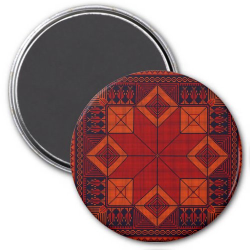 Traditional Palestine Embroidery tatreez Pattern   Magnet