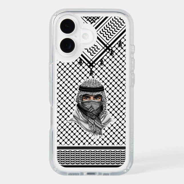 Traditional Palestinian Keffiyeh Pattern Phone Cas Speck iPhone Case (Front)