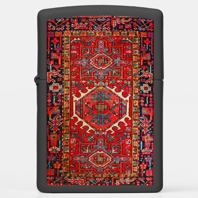 Traditional Persian carpet design Zippo Lighter (Front)