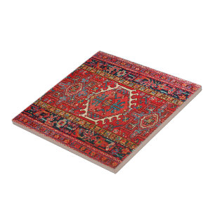 Traditional Persian rug Ceramic Tile