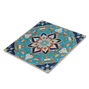 Traditional Persian Traditional Ornamental Art 4 Ceramic Tile