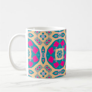 Traditional, Peruvian patchwork, tile pattern Coffee Mug