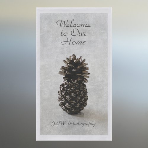 Traditional Pineapple Welcome Paper Guest Towels