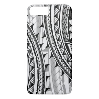 Traditional Polynesian tribal design/tattoo iPhone 8 Plus/7 Plus Case