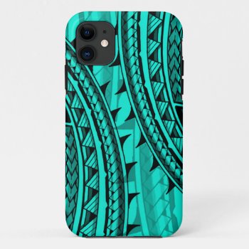 Traditional Polynesian Tribal Design/tattoo Iphone 11 Case by MarkStorm at Zazzle